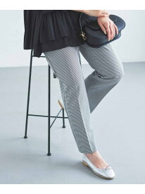 【SALE／50%OFF】ドライストレッチテーパードパンツ le.coeur blanc ルクールブラン パンツ その他のパンツ ブラック【RBA_E】【送料無料】[Rakuten Fashion]