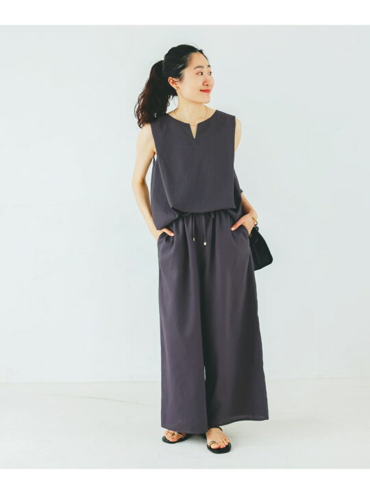 楽天市場】【SALE／40%OFF】リネンライクオールインワン le.coeur 