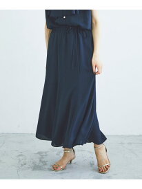 シアーギンガムマーメイドスカート le.coeur blanc ルクールブラン スカート その他のスカート グリーン ネイビー【送料無料】[Rakuten Fashion]