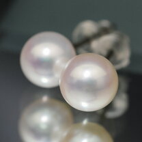 楽天市場】淡水パール ピアス 7mmの通販