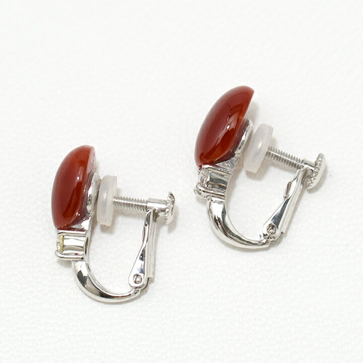 楽天市場】血赤珊瑚 ダイヤモンド ピアス/イヤリング K18 K14 WG 深い 