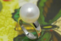 楽天市場】真珠（種類（真珠）白蝶真珠）（指輪・リング｜レディース  