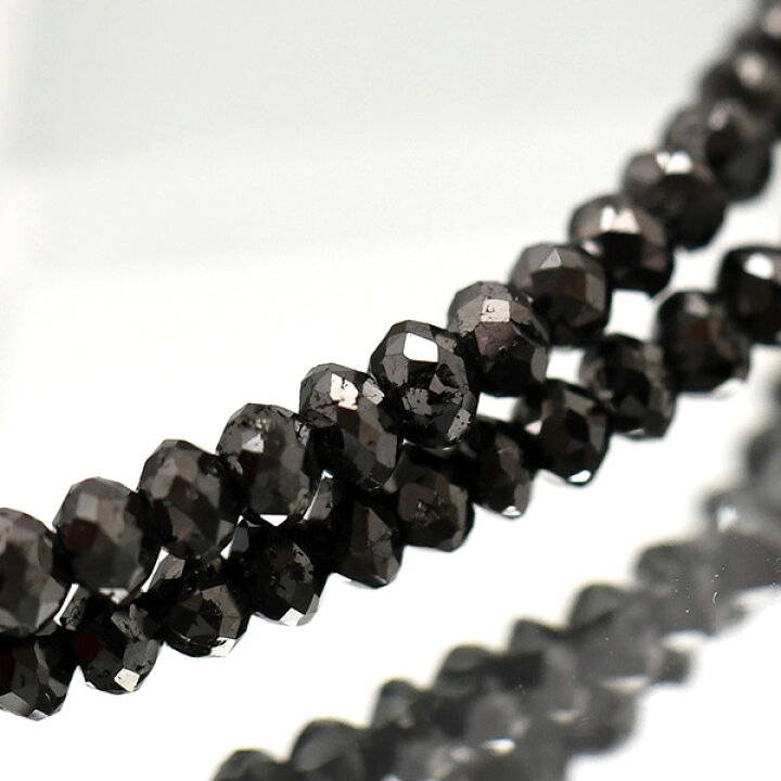 楽天市場】30ct ブラックダイヤモンド ネックレス 美しい漆黒の贅沢 
