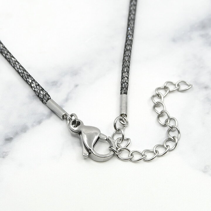 楽天市場】きらきらクリスタルメッシュネックレス 2mm 光またたく 