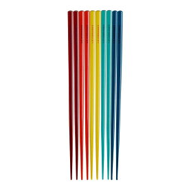 ル・クルーゼ 公式 ｜ ゲストチョップスティック セット (5膳入り) レインボー 箸 箸セット おしゃれ おしゃれ かわいい プレゼント ギフト 贈り物 結婚祝い クリスマス
