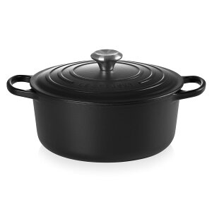 ル・クルーゼ 公式 | シグニチャー ココット・ロンド 26cm 鍋 両手鍋 鋳物ホーロー鍋 IH IH対応 ガス火 ガス 直火 兼用 おしゃれ かわいい プレゼント ギフト 贈り物 結婚祝い 無水鍋 無水調理