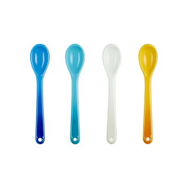 ル・クルーゼ 公式 ｜ スプーン (4本入り) リビエラコレクション 食器 カトラリー さじ 耐熱 オーブン対応 おしゃれ かわいい セール