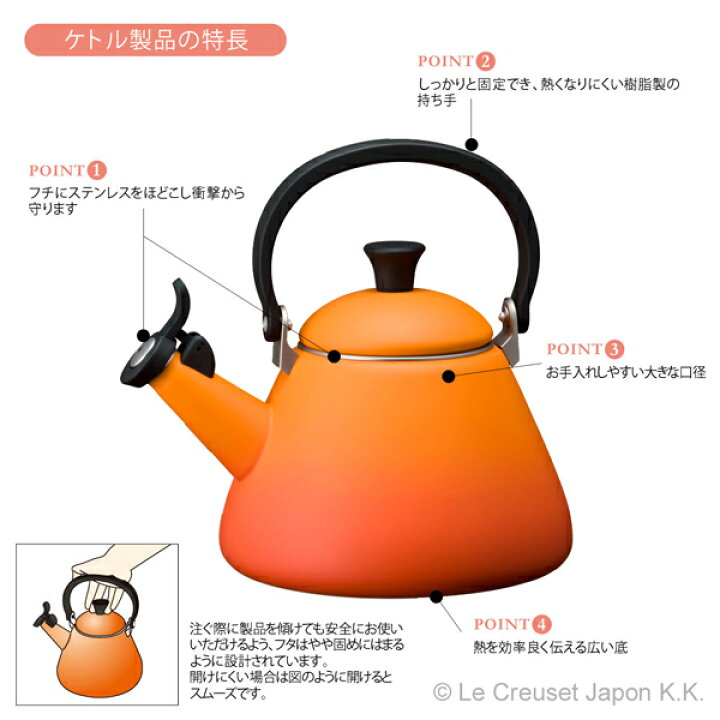 楽天市場】ル・クルーゼ 公式 ｜ ケトル・コーン ケトル やかん IH IH 