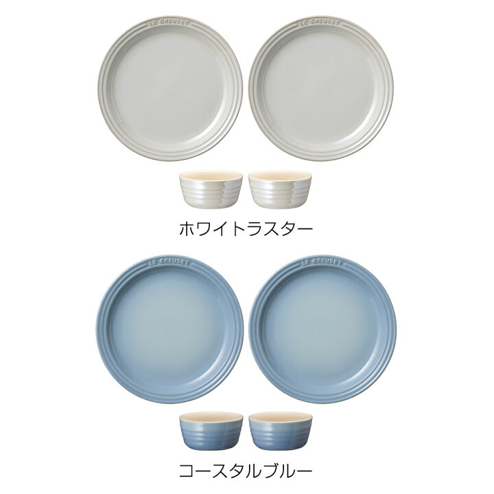 楽天市場】ル・クルーゼ 公式 ｜ ラウンド・プレート・セット 食器 