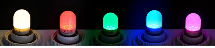 楽天市場】10個セット LED電球 E12 ナツメ球 豆電球 常夜灯 120度 虫対策 電球色 30lm 赤 緑 青 ピンク LDT1-H-E12/BT--10  ビームテック : LED電球 照明のBrite