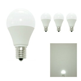 4個セット LED電球 E17 ミニクリプトン 60W 相当 180度 密閉器具対応 虫対策 電球色 760lm 昼光色 760lm LDA7-E17C60--4 ビームテック