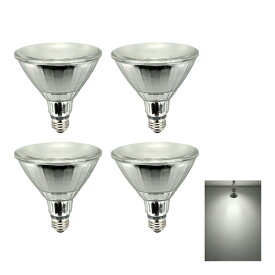 4個セット LED スポットライト 電球 E26 ハロゲン 150W 相当 38度 防雨 虫対策 電球色 1450lm 昼白色 1500lm LDR17-W38--4 ビームテック