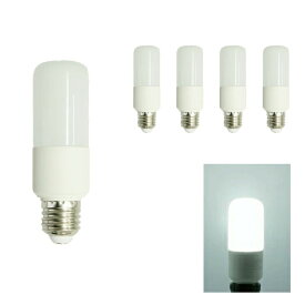 5個セット LED電球 E26 T型 40W 相当 180度 虫対策 電球色 425lm 昼光色 450lm LDT5-40W--5 ビームテック