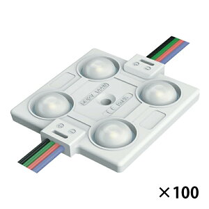 LED���W���[�� DC12V 1.44W �h�� 4�� �� �� �� RGB LH5050-D4RGB �r�[���e�b�N