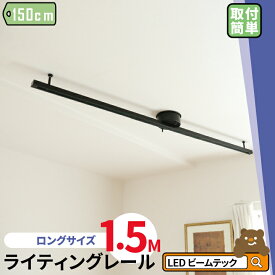 ダクトレール ライティングレール シーリングライト おしゃれ スポットライト 間接照明 1.5m 150cm 1500mm DRS150-SIII