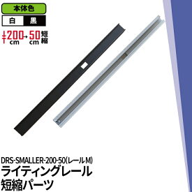 ダクトレール ライティングレール DRS-IIIシリーズ 短縮 200cm を 50cm に DRS-SMALLER-200-50