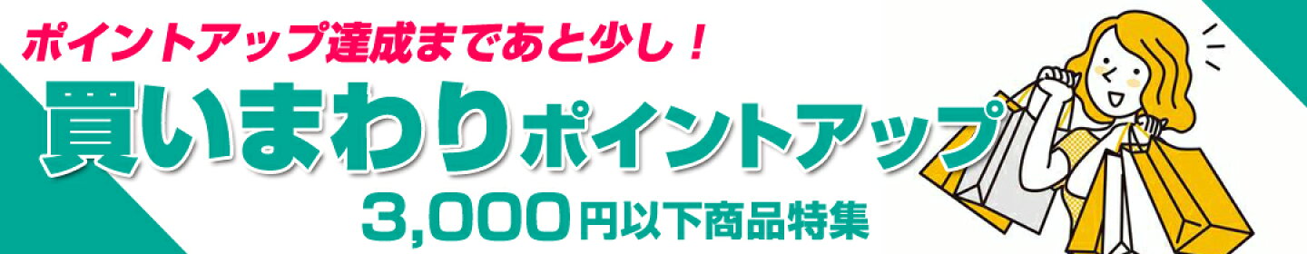 買いまわりポイント用 3,000円以下アイテム