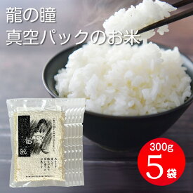 龍の瞳 令和5年産 岐阜のお米 2合300g×5パック 1.5kg 2合真空パック米 5個セット 龍の瞳 手土産 ギフト プレゼント お土産 おためし 小分けパック