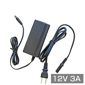 LEDIƖELEDe[vCgpd ACA_v^[ 12V 3A