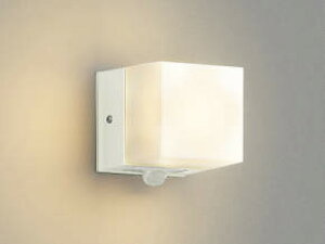 コイズミ照明 LED防雨ブラケットライト 玄関灯 屋外 人感センサー付 2700K電球色