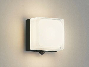 コイズミ照明 LED防雨ブラケットライト 玄関灯 屋外 人感センサー付 2700K電球色