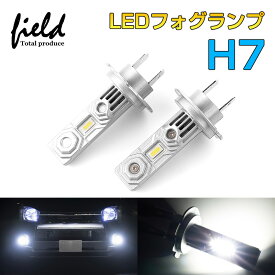 ▼H7 LEDヘッドライト フォグランプ ファンレス 最新モデル 4000lm ホワイト 6500K IP67 ハイブリッド車対応 オールインワンタイプ ノイズキャンセラー内蔵 バルブ ledヘッドライト 爆光 h7 車用LEDバルブ 2個セット