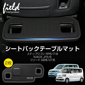 ★ホンダ ステップワゴン エアー スパーダ RP系 RP6 RP7 RP8 N-BOX JF5 JF6 シートバックテーブルマット 2枚セット パーソナルテーブル バックテーブル シート 保護 カバー インテリア アクセサリードレスアップ 内装 TPE素材