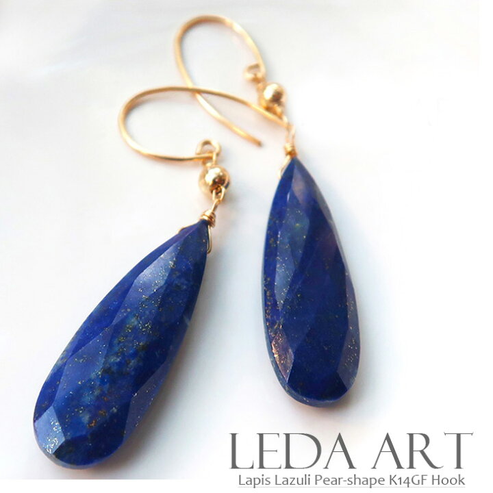 楽天市場】天然石ピアス ラピスラズリ ゴールドフィルド K14GFピアス  
