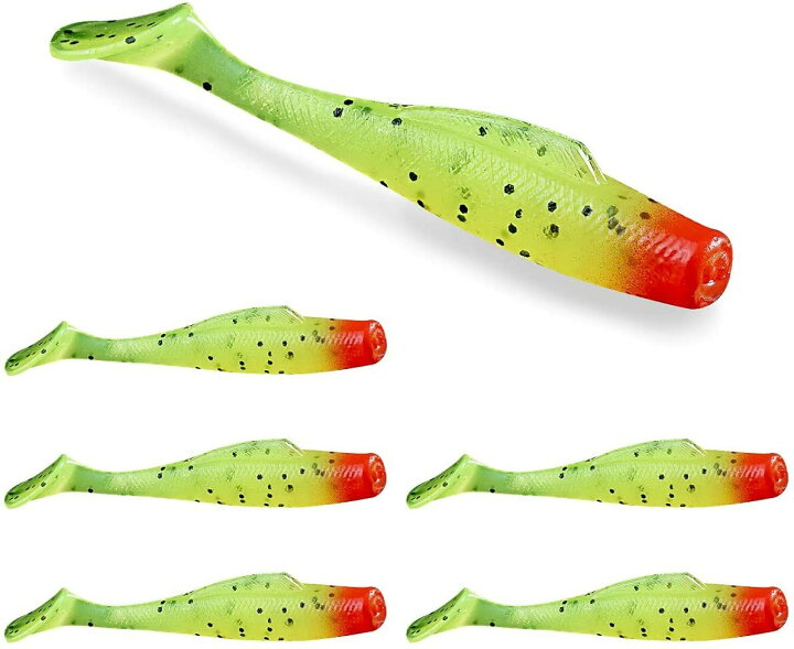 楽天市場 激安 Ldtメーカー直販 アジング ワーム バス 1 8g 5色 6個セットガルプ ワーム ルアー ヒラメ 根魚 福だ商事