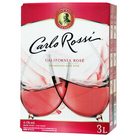 カルロ ロッシ（カルロロッシ） ロゼ （ボックスワイン） 3000ml ロゼワイン 箱ワイン 同一商品に限り1梱包4個まで同梱可能 包装不可