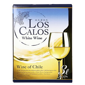 ロスカロス 白 3000ml （バックインボックス） 白ワイン 箱ワイン 同一商品に限り1梱包4個まで同梱可能 包装不可