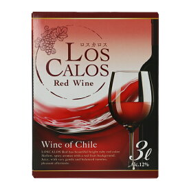 ロスカロス 赤 3000ml （バックインボックス） 赤ワイン 箱ワイン 同一商品に限り1梱包4個まで同梱可能 包装不可