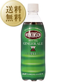 【送料無料】【同梱不可】 ウィルキンソン ジンジャーエールペットボトル 1ケース 24本入り 500ml