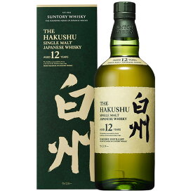 【お一人様1本限り】サントリー シングルモルトウイスキー 白州 サントリー ウイスキー100周年記念蒸溜所ラベル 12年 43度 箱付 700ml