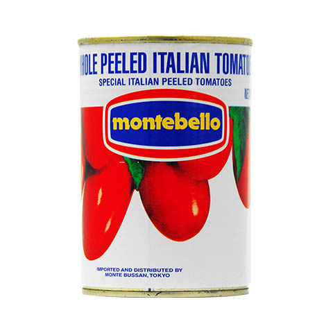 モンテベッロ（スピガドーロ） ホールトマト（丸ごと） 400g <br>1梱包24缶まで同梱可能 <br>包装不可