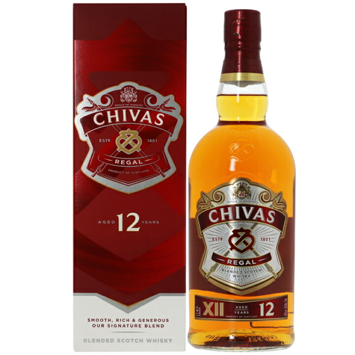 楽天市場】【お一人様12本限り】 シーバスリーガル 12年 40度 箱付  