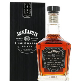 ジャックダニエル シングルバレル 47度 並行 箱付 750ml 包装不可