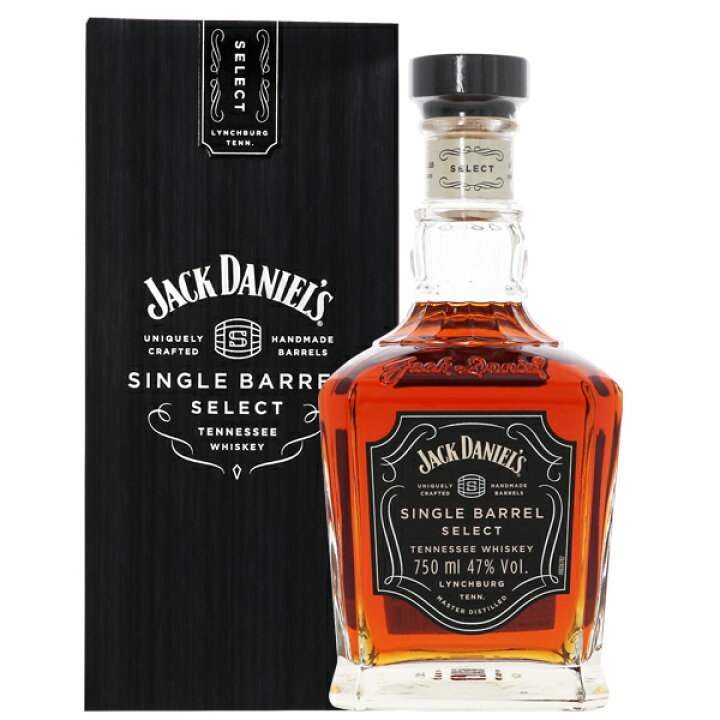 楽天市場】ジャックダニエル シングルバレル 47度 並行 箱付 750ml  