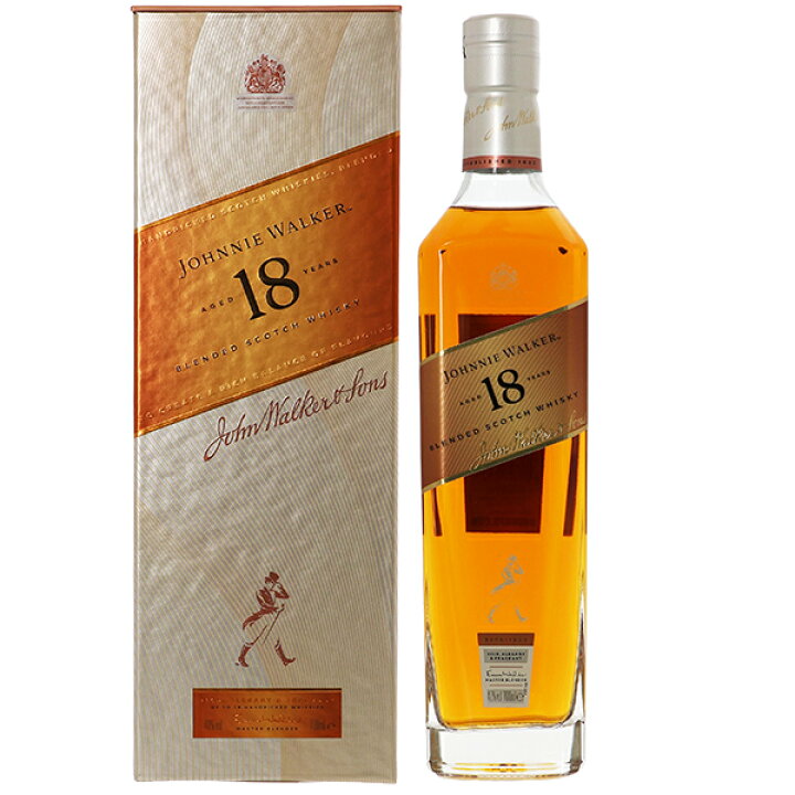 楽天市場】ジョニーウォーカー 18年 40度 箱付 700ml : 酒類の総合専門 