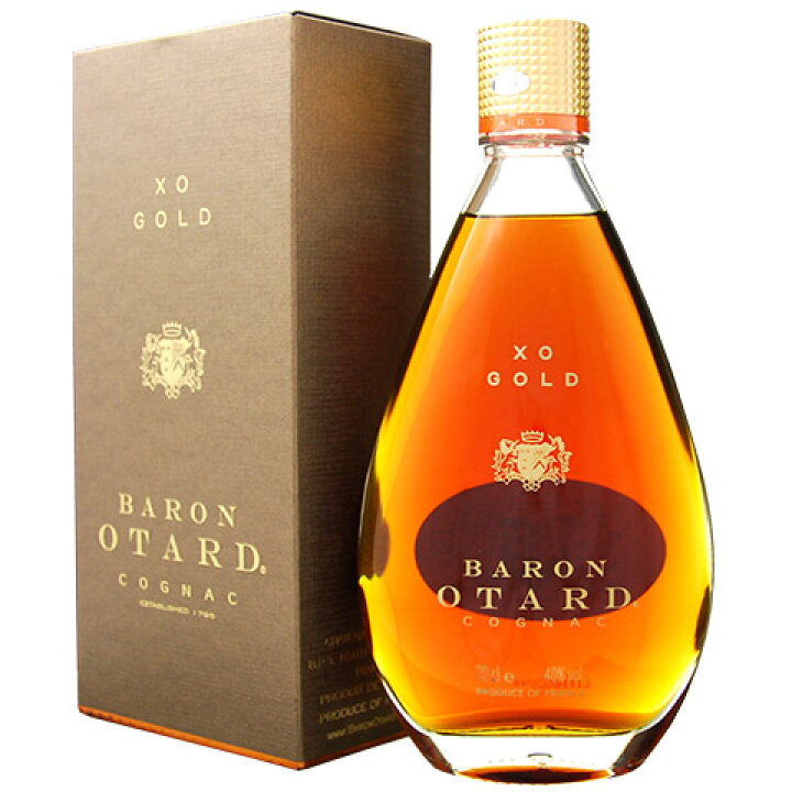 楽天市場】バロン オタール XO 40度 正規 箱付 700ml : 酒類の総合専門  