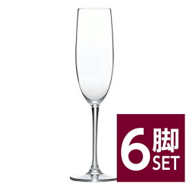 東洋佐々木ガラス パローネ シャンパン 6脚セット 品番：RN-10254CS wineglass シャンパン グラス 日本製 他商品と同梱不可 ボール販売 包装不可