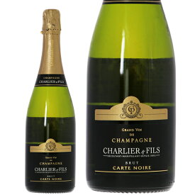 ドメーヌ シャルリエ エ フィス シャンパーニュ カルト ノワール ブリュット 箱なし 750ml シャンパン シャンパーニュ ピノ ムニエ フランス