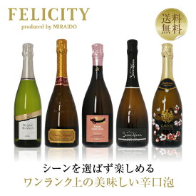 400円OFFクーポン対象 【22】こだわりの辛口ワンランク上の美味しい泡5本セット 第20弾 750ml×5 飲み比べ ワイン セット 【送料無料】【包装不可】