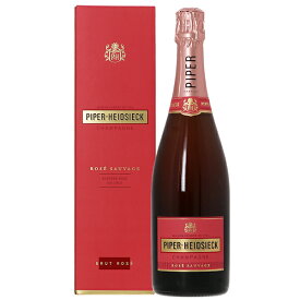 ポイント3倍 パイパー エドシック ブリュット ロゼ ソヴァージュ ピンクボックス付 750ml 正規 シャンパン シャンパーニュ フランス