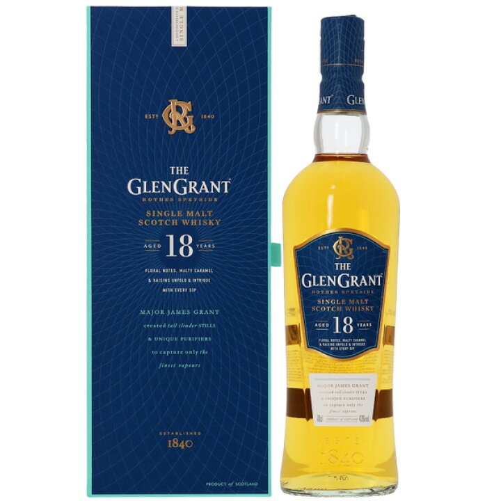楽天市場】グレングラント 18年 43度 正規 箱付 700ml : 酒類の総合 