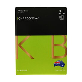 KB オーストラリア シャルドネ BIB（バッグインボックス） 3000ml 白ワイン 箱ワイン オーストラリア 同一商品に限り1梱包4個まで同梱可能 包装不可