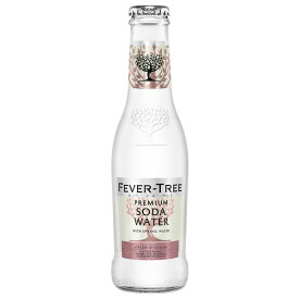 【送料無料】 フィーバーツリー プレミアム ソーダウォーター 瓶 200ml 24本 1ケース 同梱不可 包装不可 クール便不可