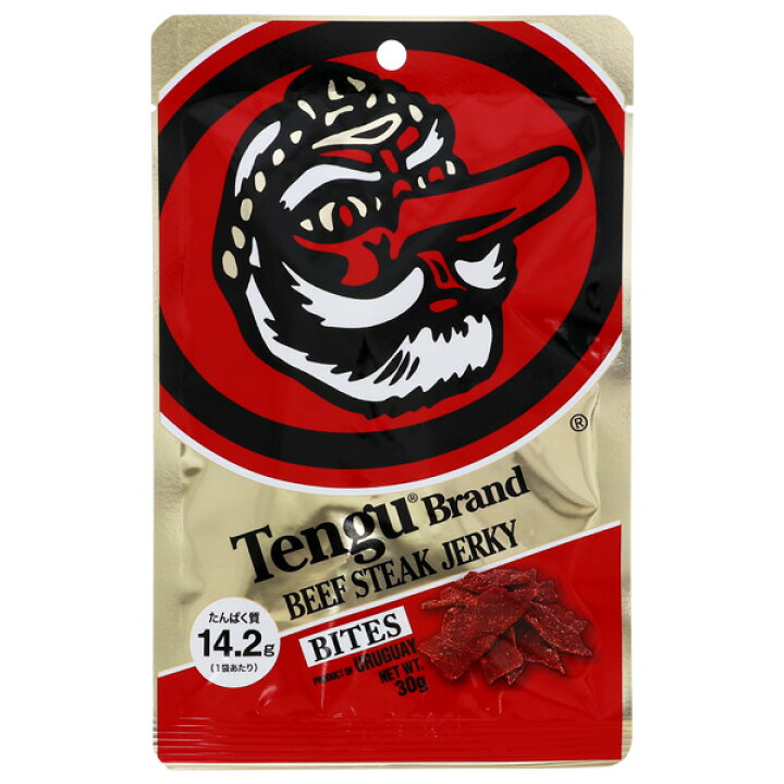 楽天市場】テング ビーフステーキジャーキー バイツ 30g 包装不可 