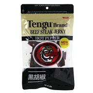 テング ビーフステーキジャーキー ホットペッパー 93g 包装不可