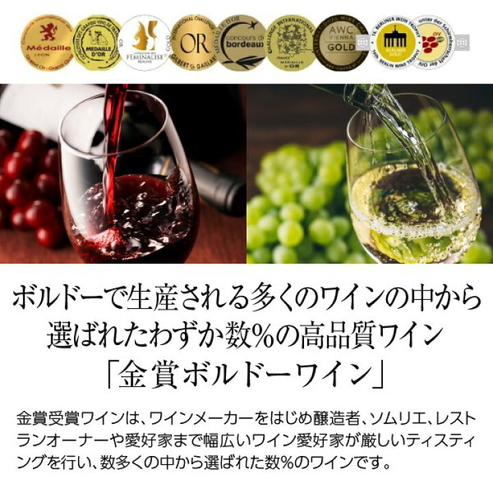 楽天市場】金賞受賞ボルドーワイン ブラゾン ティンバレイ ブラン 